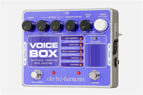 electro-harmonix voice box harmony machine vocoder demo|V256 .